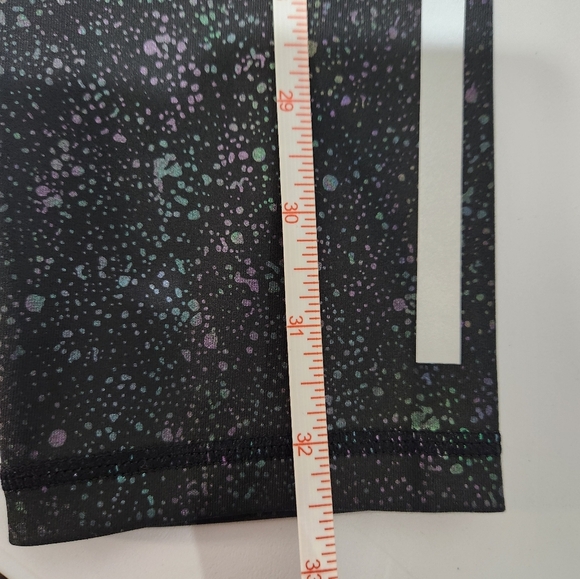 2 Pair Womens ZIYA Teal and Black Leggings, Size 6-8 - Picture 6 of 13